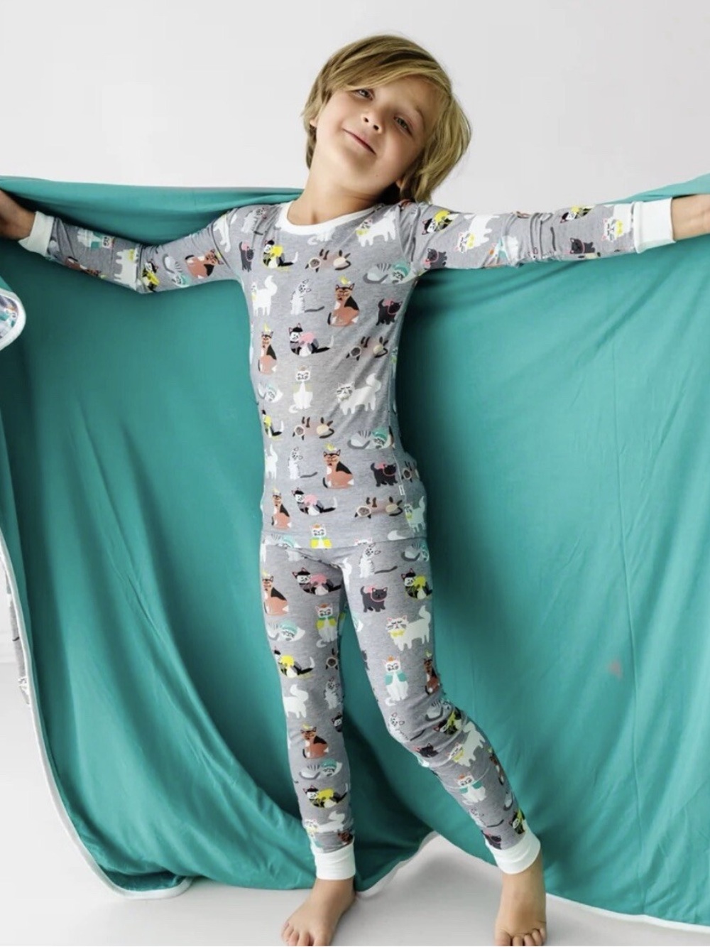 Little Sleepies Cozy Cats 2-Piece Pajama Set 🐱🌙
